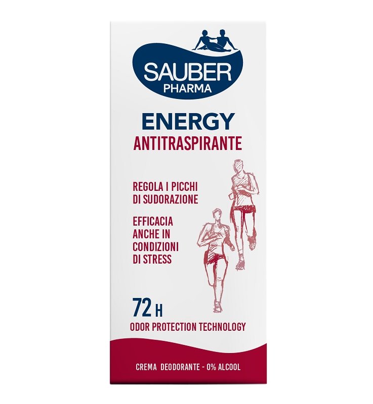 SAUBER DEO 72H ENERGY CREMA 35ML