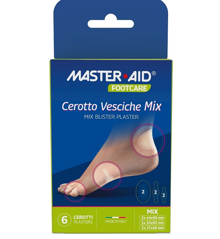 FOOTCARE Cer.Vesciche Mix 6pz