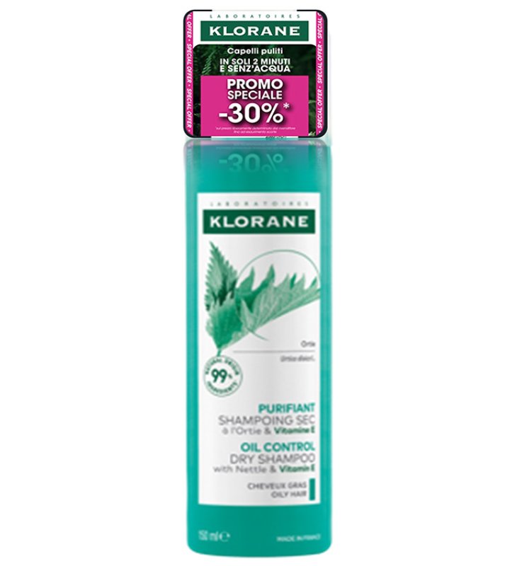KLORANE SHAMPOO SECCO ORTICA 150 ML OFFERTA SPECIALE