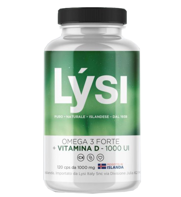 LYSI Omega 3 Fte Vit.D 120Cps