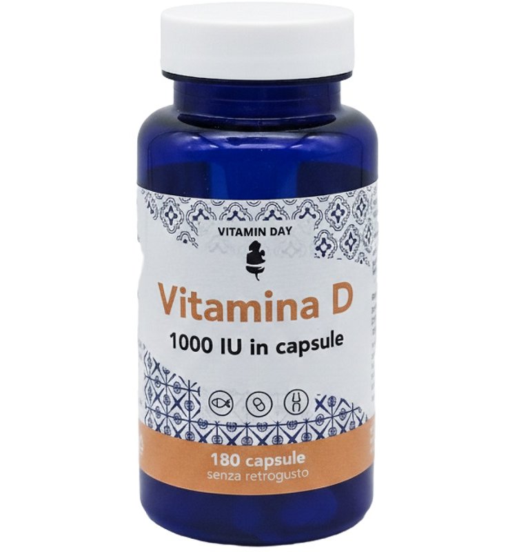 VITAMIN DAY Vit.D 180 Cps