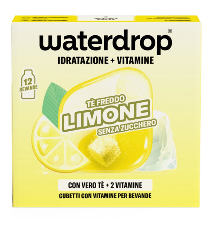 WATERDROP ICE TEA LIMONE 12 CUB WATERDROP ICE TEA LIMONE 12 CUB