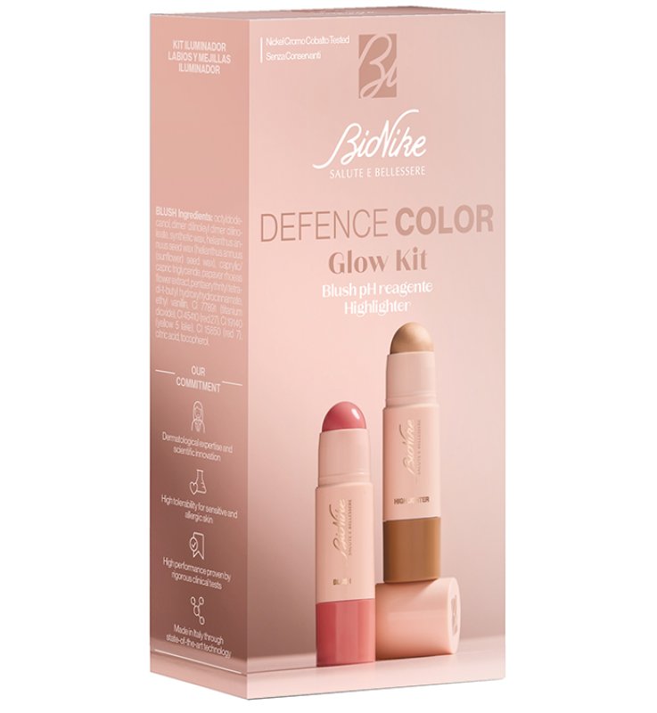 DEFENCE COLOR GLOW KIT ILLUMINANTE 7 ML + LIP&CHEEK BLUSH 5ML