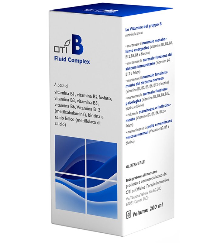 OTI B FLUID COMPLEX GTT 200ML