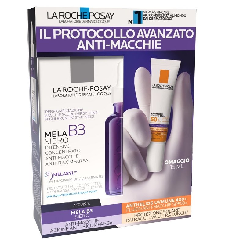MELA B3 SIERO 30ML+UVMUNE 15 ML MELA B3 SIERO 30ML+UVMUNE 15 ML