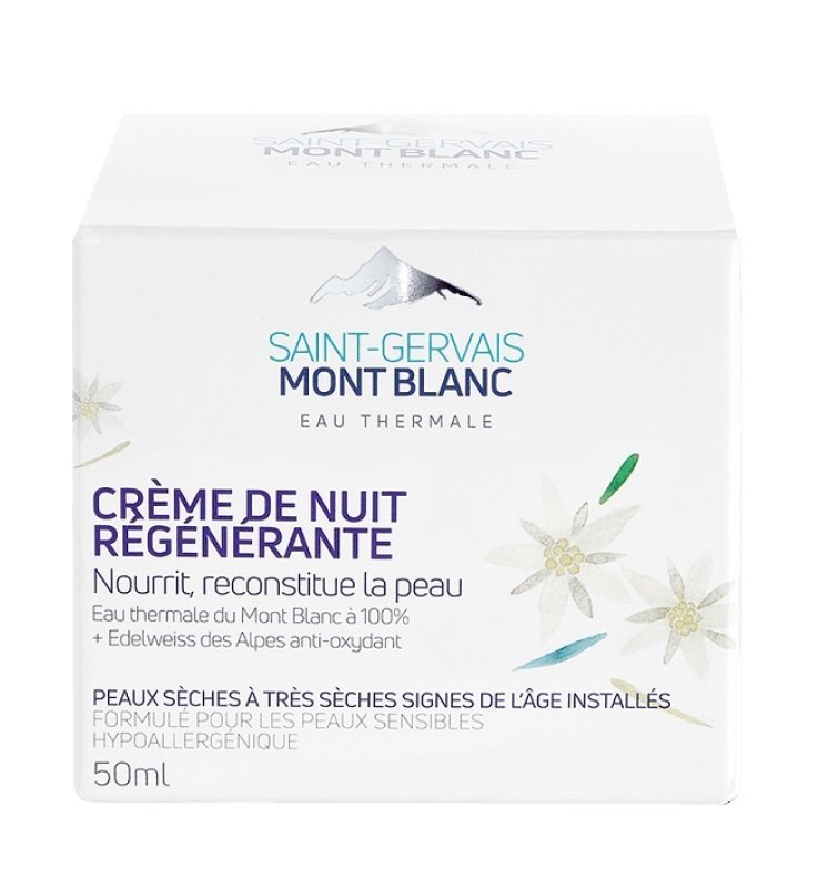 SAINT GERVAIS MONT BLANC CREME DE NUIT REGENERANTE 50 ML