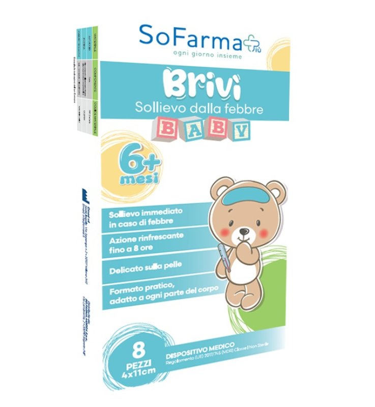 BRIVI  SOLLIEVO FEBBRE 8PZ SF+