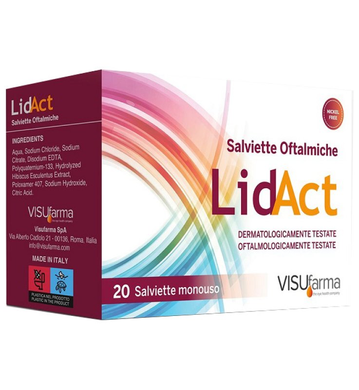 LIDACT SALVIETTE OFT MON 20PZ LIDACT SALVIETTE OFT MON 20PZ