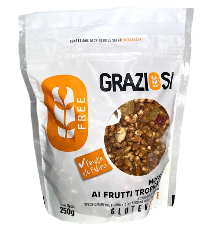 GRAZIOSI Muesli Fr.Trop.250g