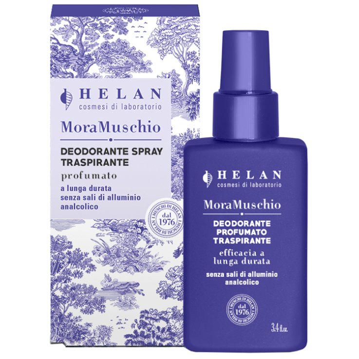 I MUSCHI DI HELAN MORAMUSCHIO DEODORANTE PROFUMATO TRASPIRANTE SPRAY 100 ML I MUSCHI DI HELAN MORAMUSCHIO DEODORANTE PROFUMATO TRASPIRANTE SPRAY 100 ML