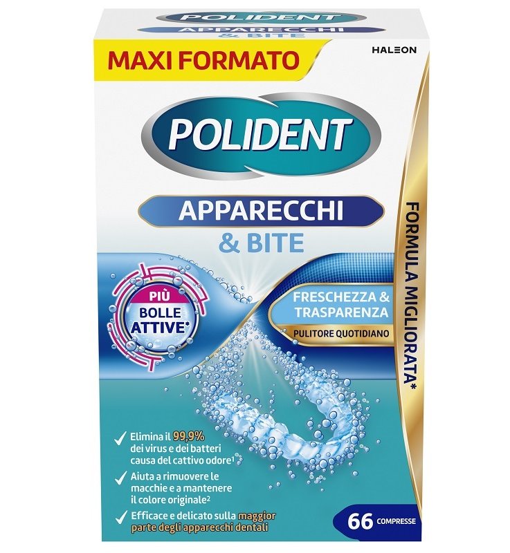 POLIDENT APPARECCHI BITE 66CPR