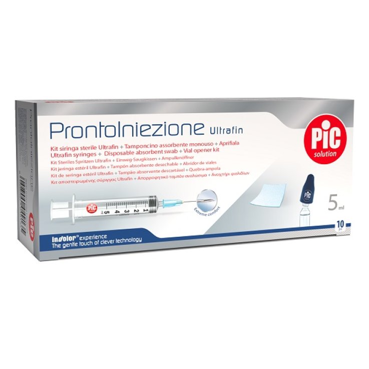 PIC ProntoIniez.5ml 23g*10pz PIC ProntoIniez.5ml 23g*10pz