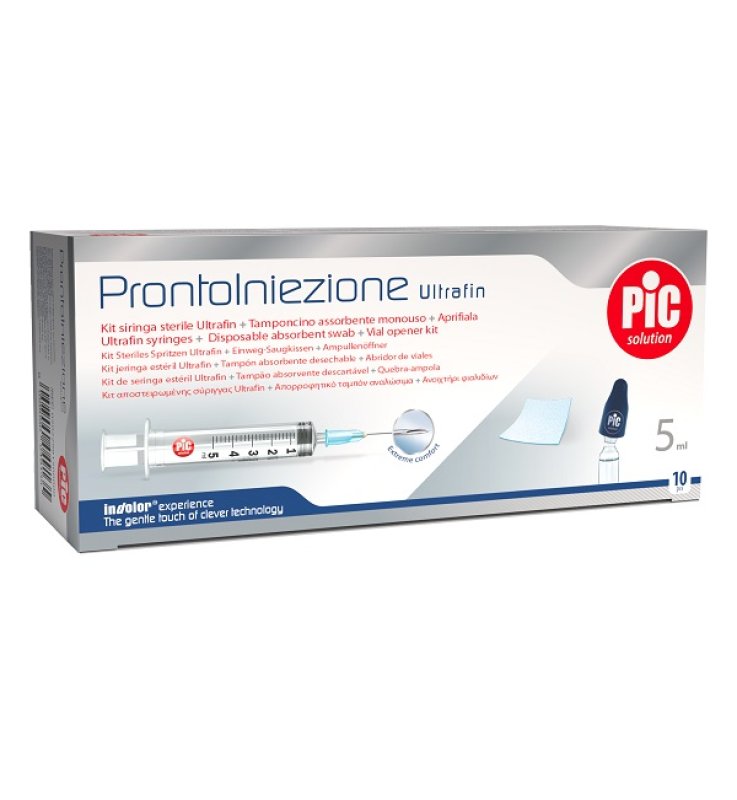 PIC ProntoIniez.5ml 23g*10pz PIC ProntoIniez.5ml 23g*10pz