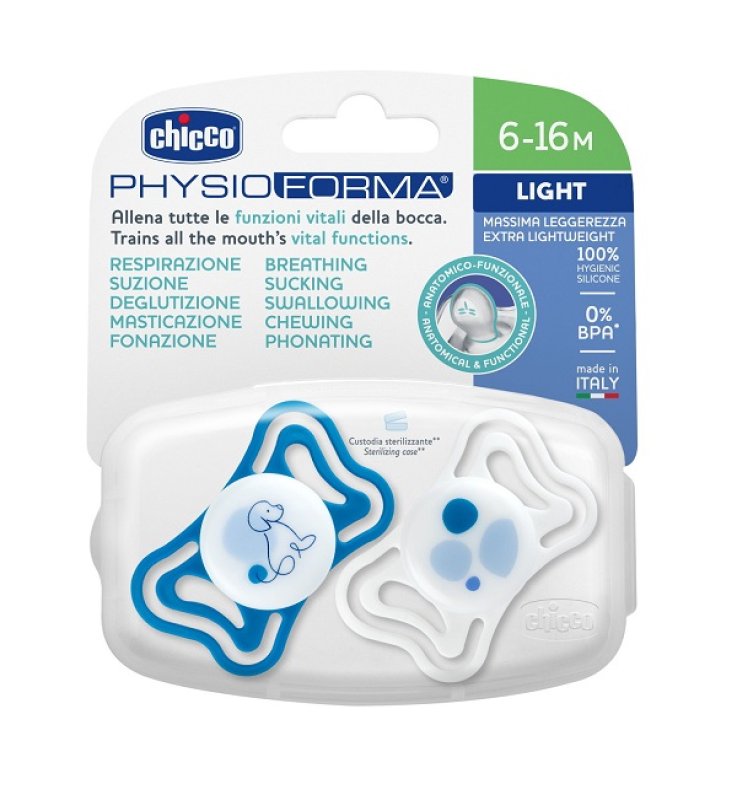 CHI SUCCH LIGHT BLU SIL 6-16M 2P CHI SUCCH LIGHT BLU SIL 6-16M 2P