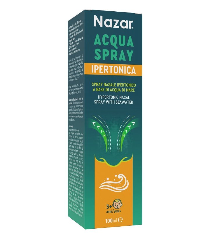 NAZAR Acqua Spray Ipert.100ml NAZAR Acqua Spray Ipert.100ml