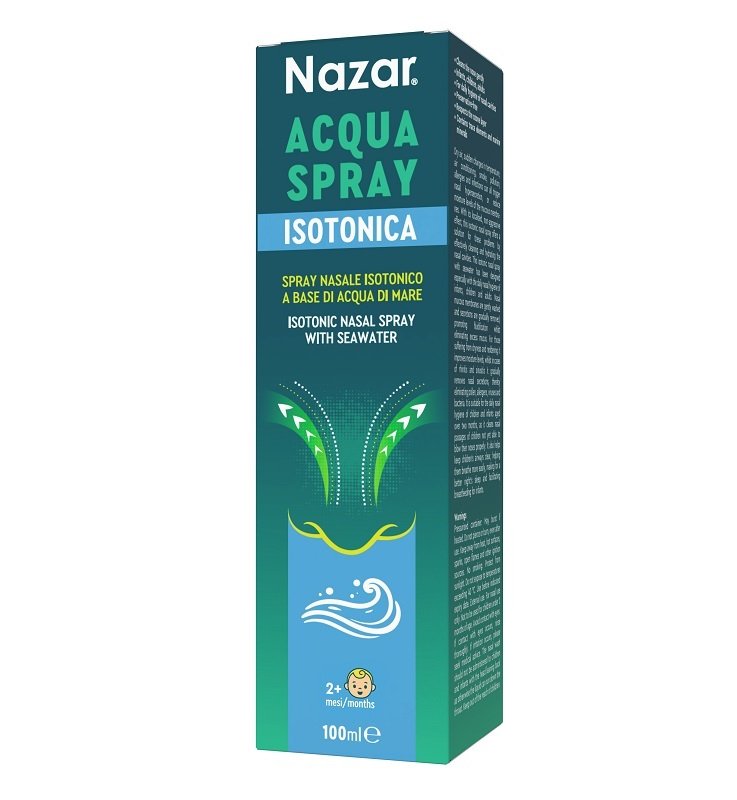NAZAR Acqua Spray Isot.100ml NAZAR Acqua Spray Isot.100ml