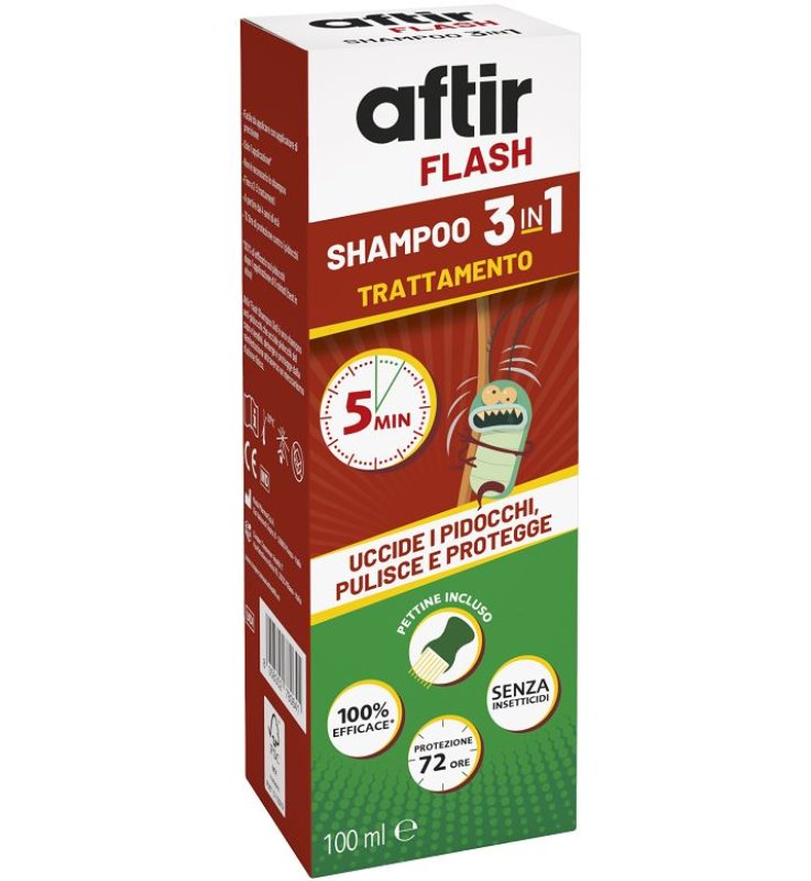 AFTIR FLASH SHAMPOO 3 IN 1 100 ML