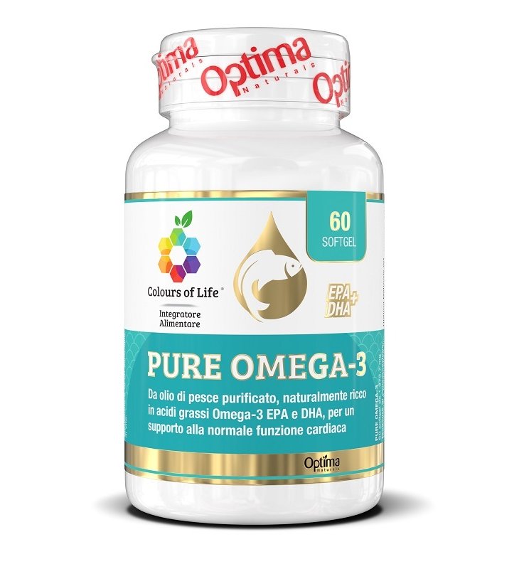 PURE OMEGA 3 60CPS COLOURS PURE OMEGA 3 60CPS COLOURS
