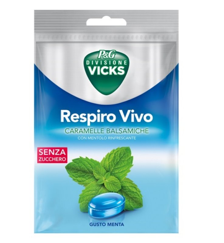 VICKS RESP VIVO CARAM MENTA S/Z