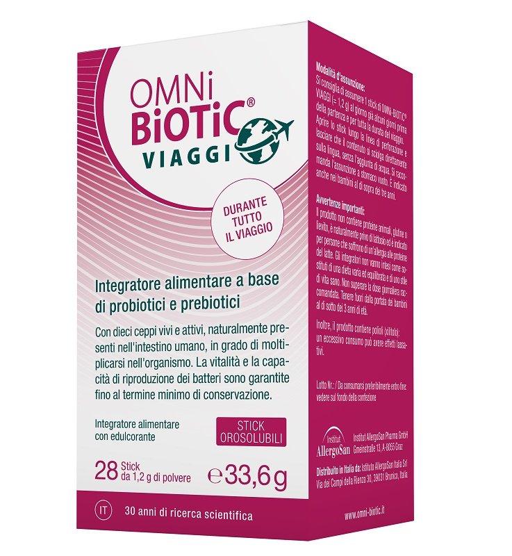 OMNI BIOTIC VIAGGI 28STICK S/G/L