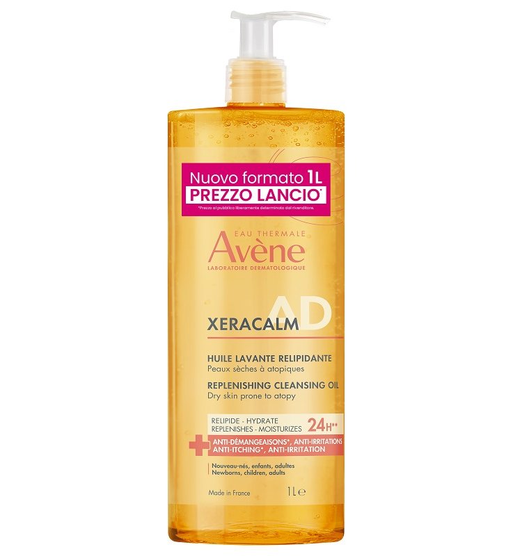 EAU THERMALE AVENE XERACALM AD OLIO DETERGENTE LIPORESTITUTIVO 1 LITRO PREZZO LANCIO