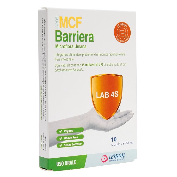 MCF BARRIERA 10 CPS S/G S/LATTOS MCF BARRIERA 10 CPS S/G S/LATTOS