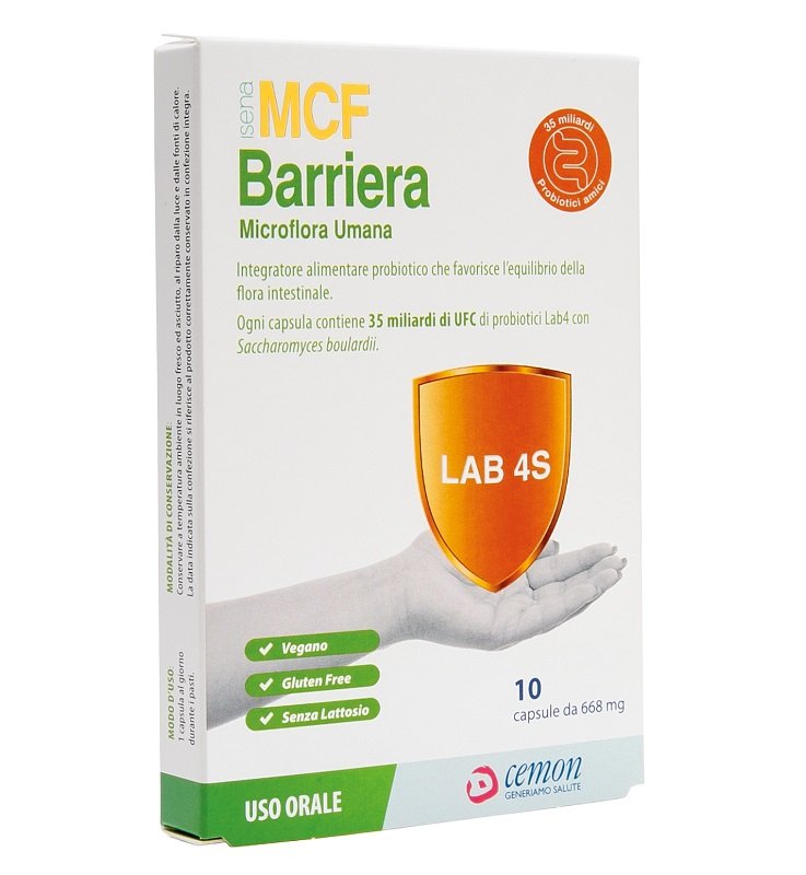 MCF BARRIERA 10 CPS S/G S/LATTOS