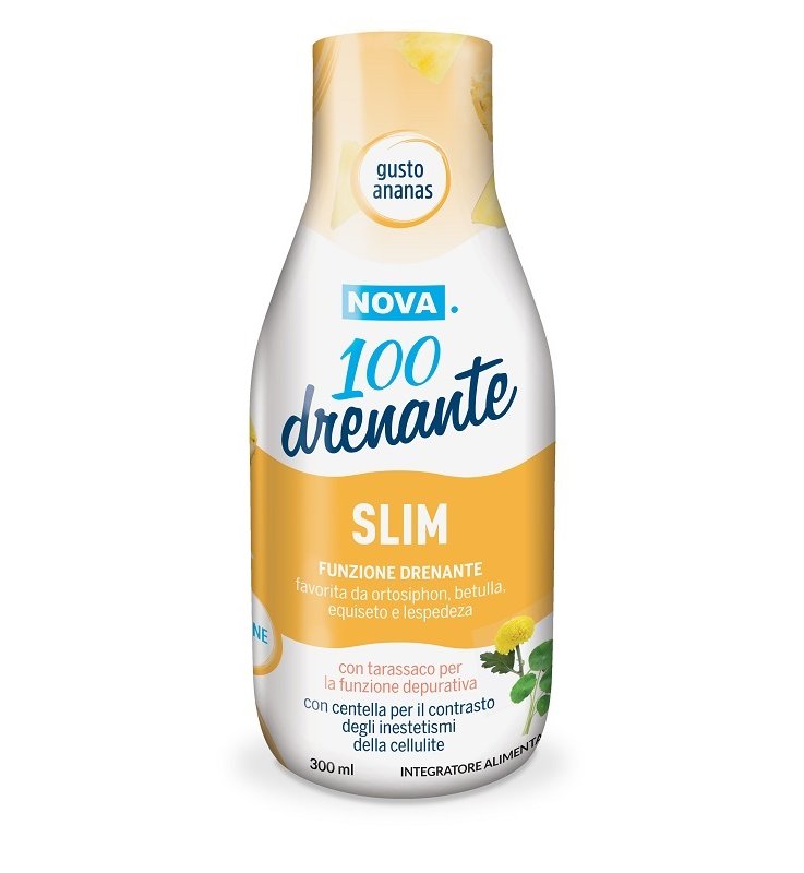 NOVA 100 DREN SLIM ANANAS 300ML