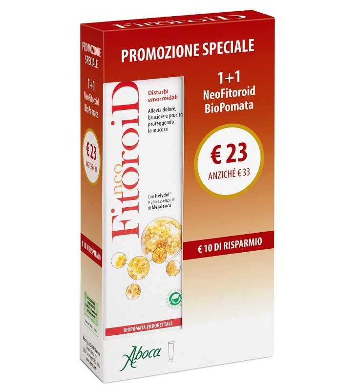 NEOFITOROID BIOPOMATA 40 ML 2 PEZZI NEOFITOROID BIOPOMATA 40 ML 2 PEZZI