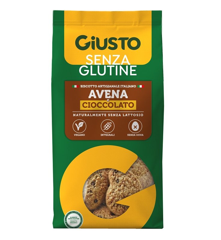 GIUSTO S/G Bisc.Aven/Cioc.200g GIUSTO S/G Bisc.Aven/Cioc.200g