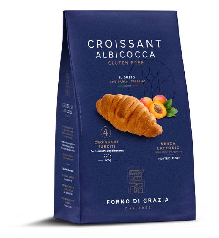 FDG Croissant Albicocca 4x55g