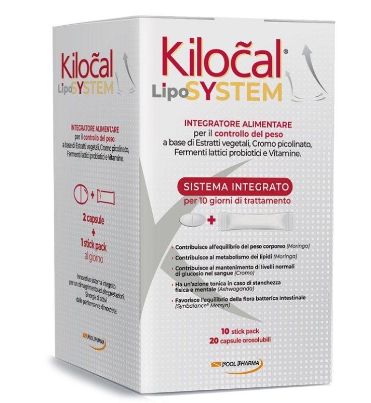 KILOCAL LipoSystem 20Cpr+10Stk KILOCAL LipoSystem 20Cpr+10Stk