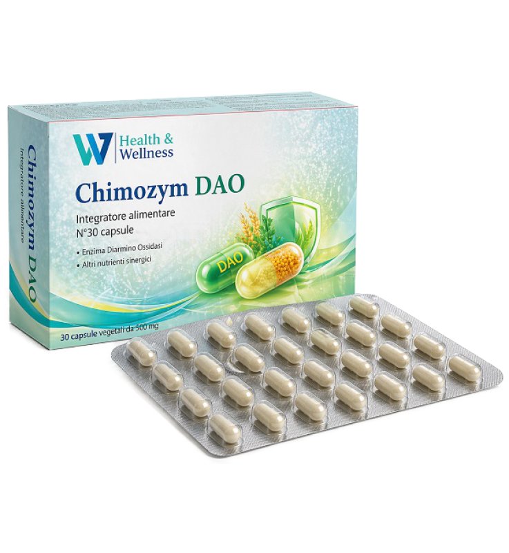 CHIMOZYM DAO 30CPS 500MG S/G