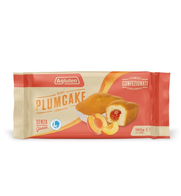AGLUTEN PlumCake Albicocca 4pz
