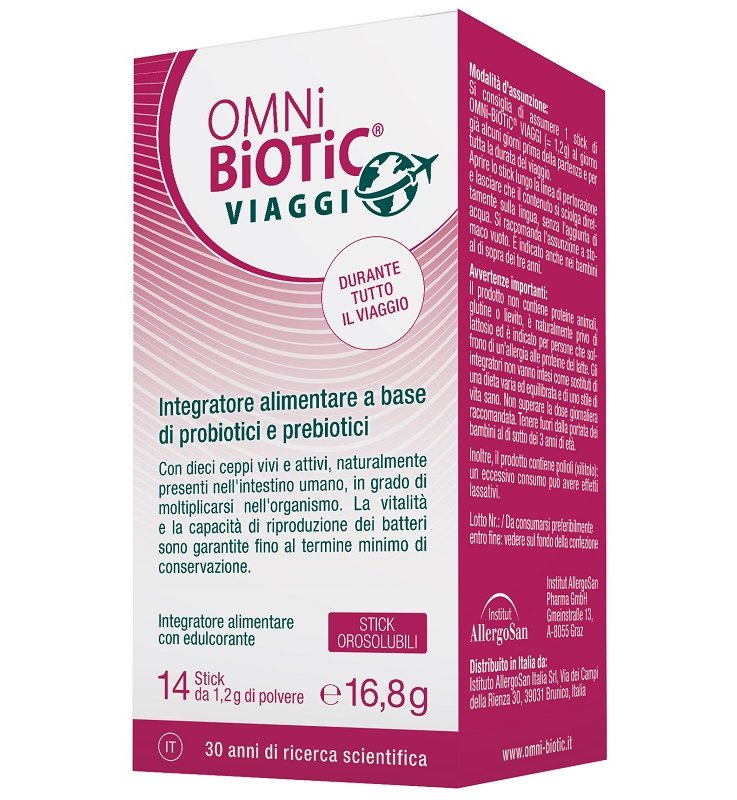OMNI BIOTIC VIAGGI 14STICK S/G/L