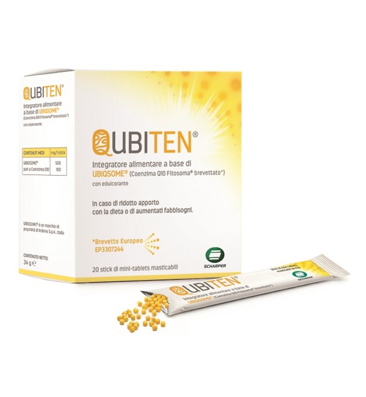 QUBITEN 20STICK MINITABLET S/G