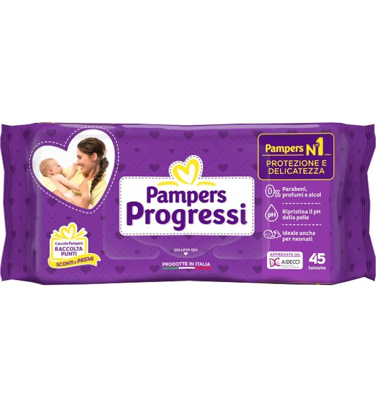 PAMPERS PROGRESSI SALV 45PZ