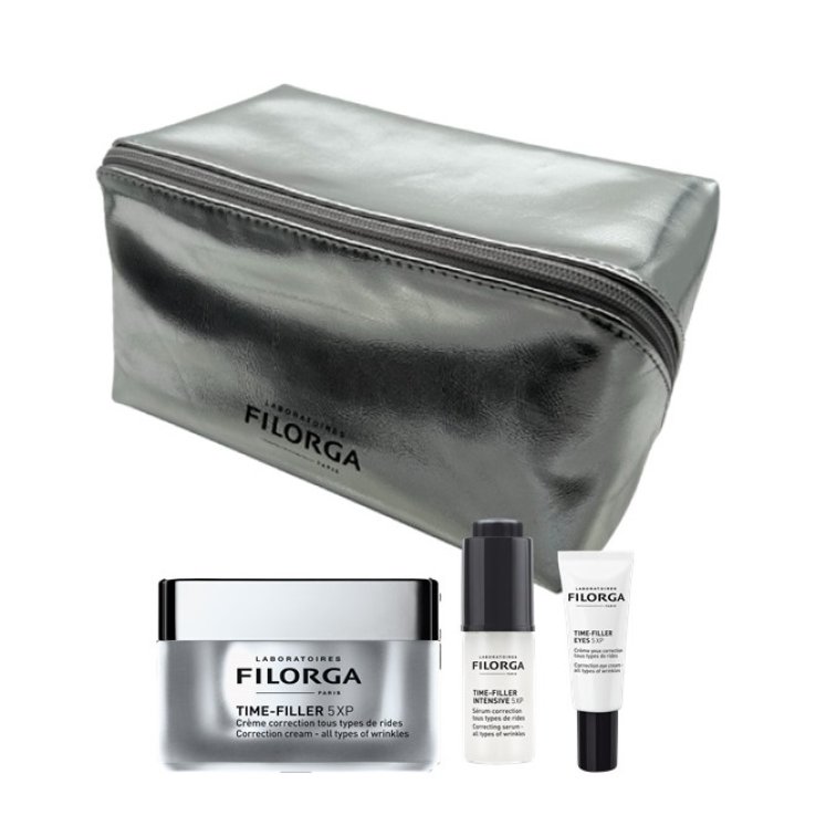 FILORGA XMAS 2026 COFFRET ANTI WRINKLES TIME FILLER INTENSIVE 5 XP + TIME FILLER MASK +TIME FILLER 5 XP CORRECTION CREAM+ TROUSSE FILORGA XMAS 2026 COFFRET ANTI WRINKLES TIME FILLER INTENSIVE 5 XP + TIME FILLER MASK +TIME FILLER 5 XP CORRECTION CREAM+ TROUSSE