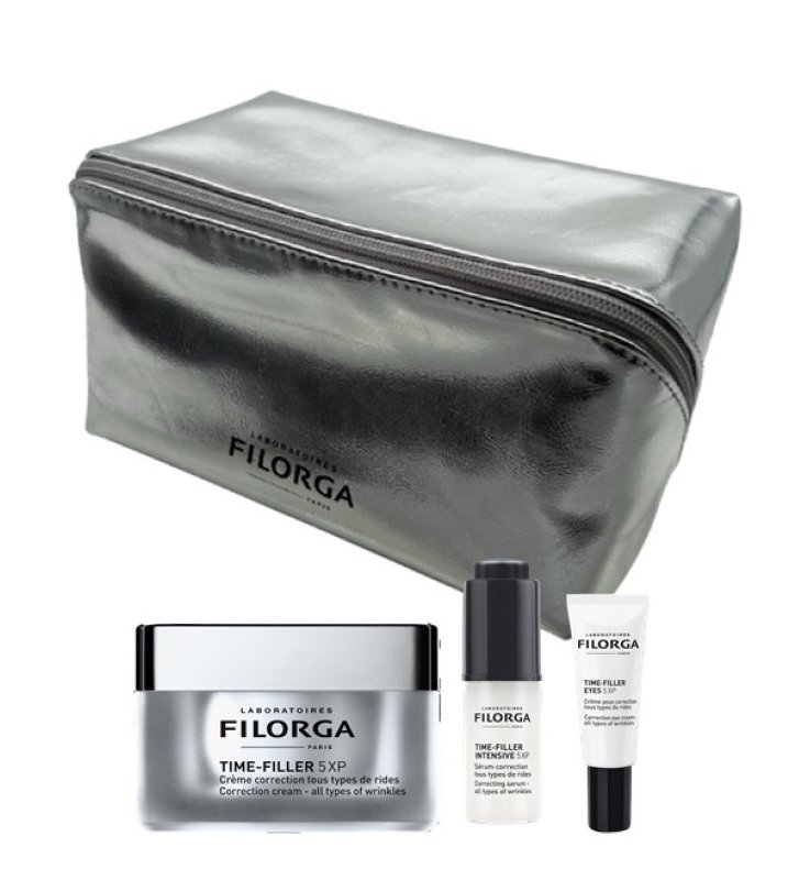 FILORGA XMAS 2026 COFFRET ANTI WRINKLES TIME FILLER INTENSIVE 5 XP + TIME FILLER MASK +TIME FILLER 5 XP CORRECTION CREAM+ TROUSSE