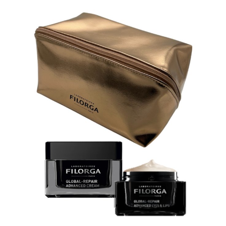 FILORGA XMAS 2026 COFFRET GLOBAL ANTI AGING GLOBAL REPAIR ADVANCED CREAM + GLOBAL REPAIR ADVANCED EYES & LIPS + TROUSSE FILORGA XMAS 2026 COFFRET GLOBAL ANTI AGING GLOBAL REPAIR ADVANCED CREAM + GLOBAL REPAIR ADVANCED EYES & LIPS + TROUSSE