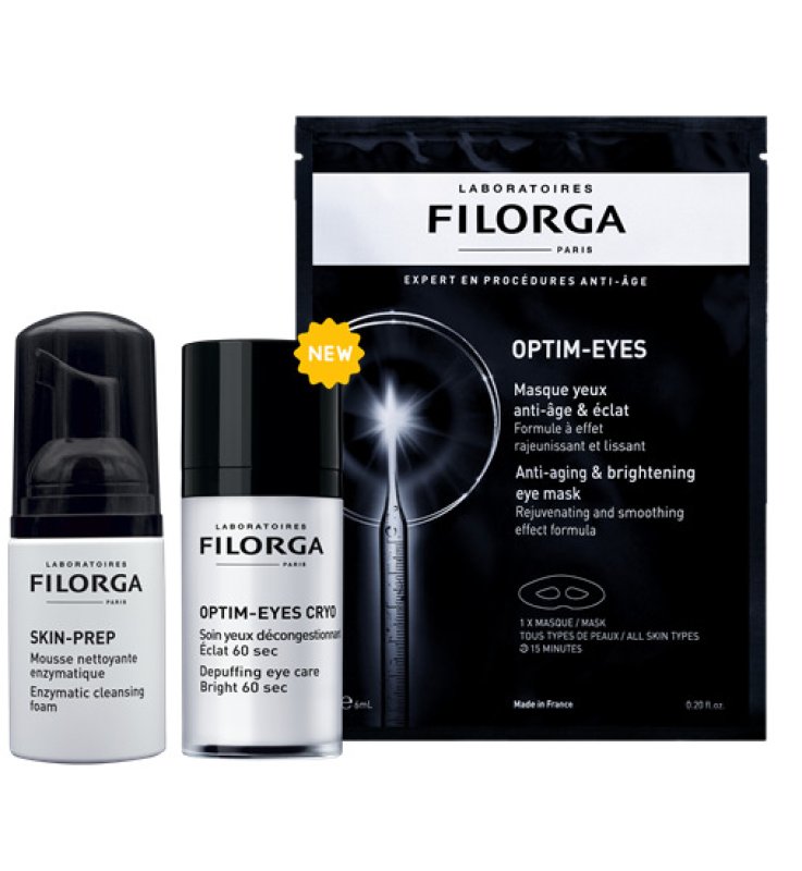 FILORGA XMAS 2026 COFFRET CRYO EYE REFRESH OPTIM EYES CRYO +OPTIM EYES MASK + SPATOLA