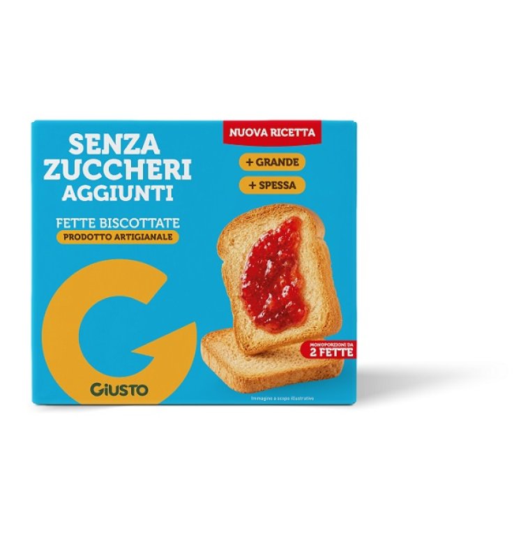 GIUSTO S/Z FETTE BISC 120G