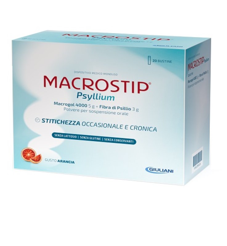 MACROSTIP Psyllium 14 Bust. MACROSTIP Psyllium 14 Bust.