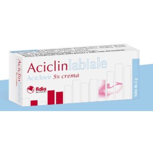 ACICLINLABIALE*crema derm 2 g 5%