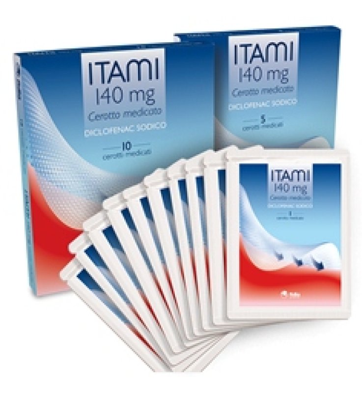 ITAMI*10 cerotti medicati 140 mg