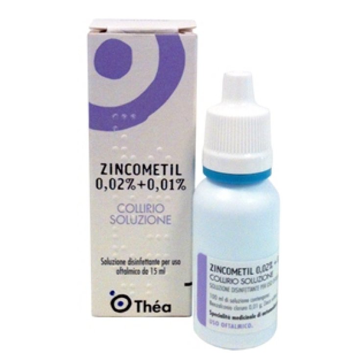 ZINCOMETIL*collirio 15 ml 0,02% + 0,01% ZINCOMETIL*collirio 15 ml 0,02% + 0,01%