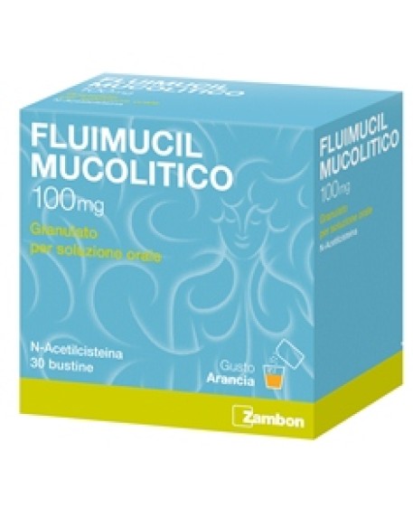 FLUIMUCIL MUCOLITICO*30 bust grat 100 mg