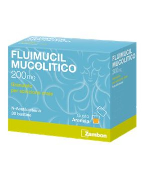 FLUIMUCIL MUCOLITICO*30 bust grat 200 mg