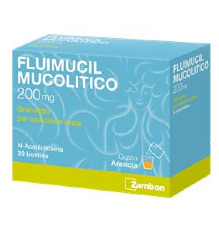 FLUIMUCIL MUCOLITICO*30 bust grat 200 mg
