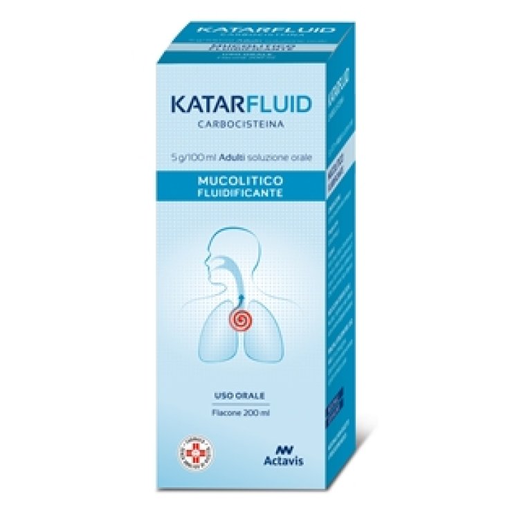KATARFLUID*AD orale soluz 200 ml 5 g/100 ml KATARFLUID*AD orale soluz 200 ml 5 g/100 ml